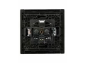             FORTE&PIANO Розетка 1 орынды, жерге тұйықталумен, пердешелерсіз 16А FP116 қара ИЭК    