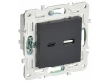             SKANDY USB A+C розеткасы 3,1А SK-R14G графит IEK    