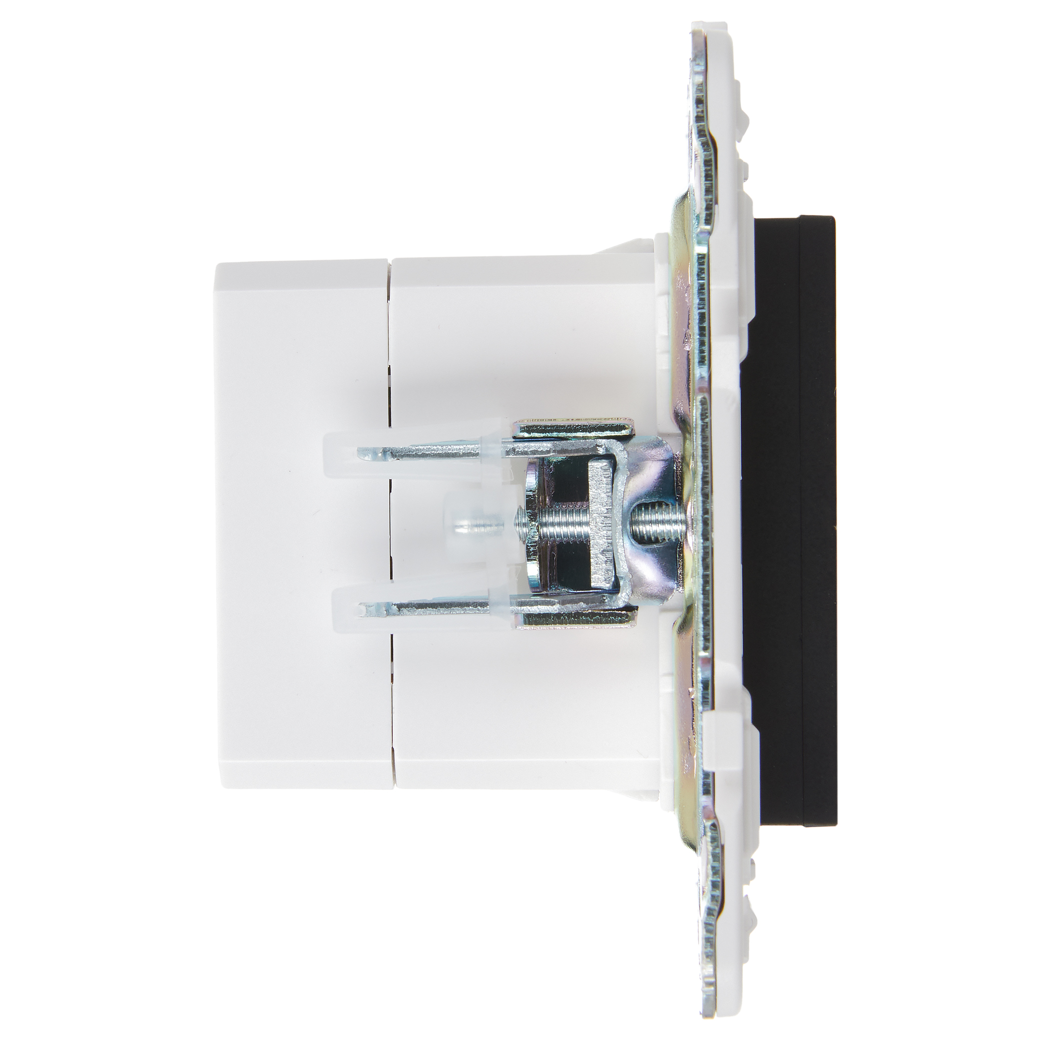             SKANDY USB A+А розеткасы 3,1А SK-R15Bl қара IEK    