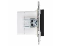             SKANDY USB A+А розеткасы 3,1А SK-R15Bl қара IEK    