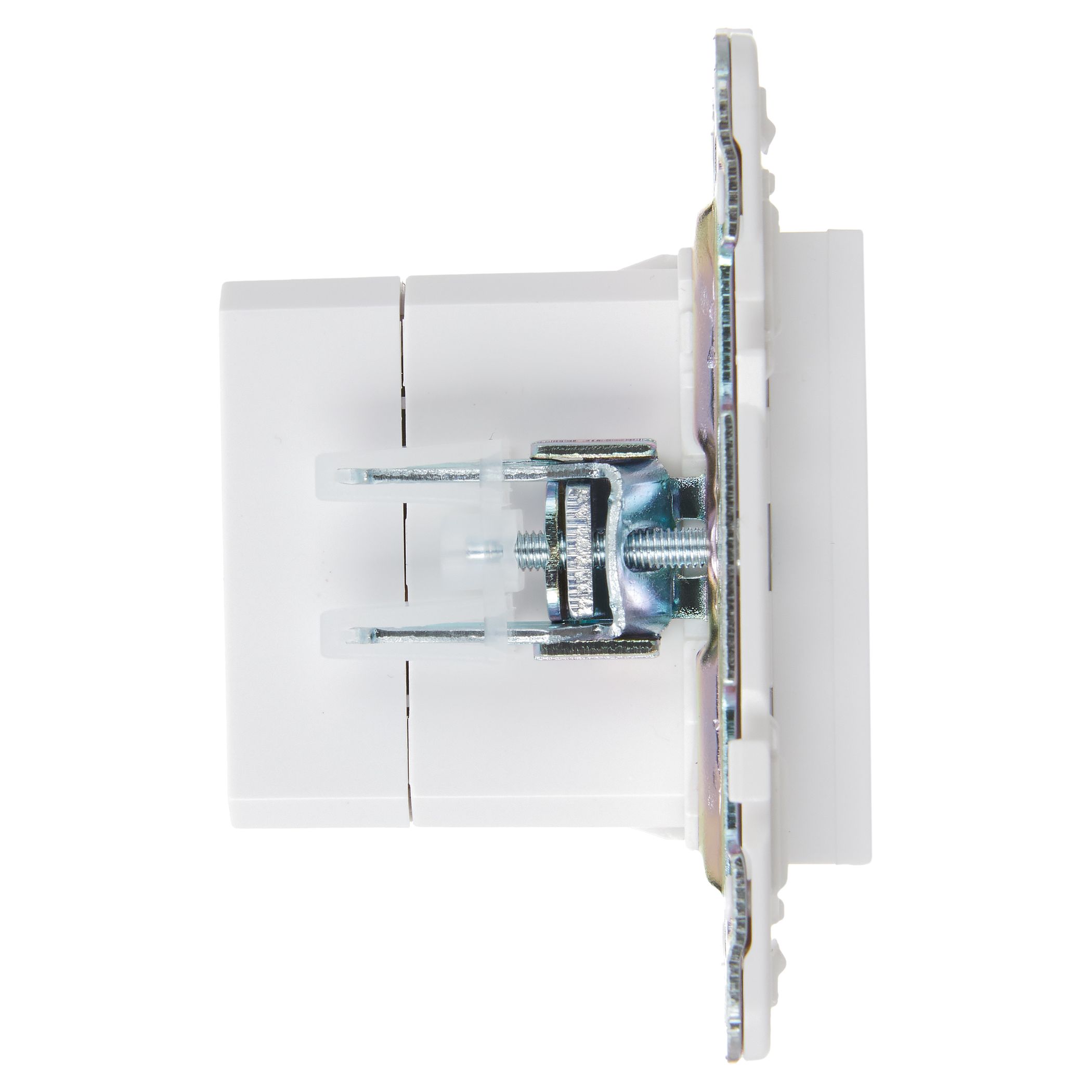             SKANDY USB A+C розеткасы 18Вт SK-R13W арктикалық ақ IEK    