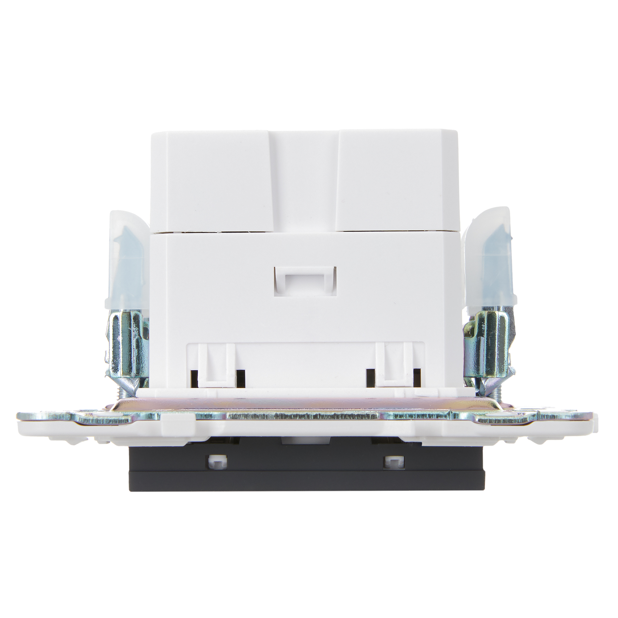             SKANDY USB A+А розеткасы 3,1А SK-R15G графит IEK    