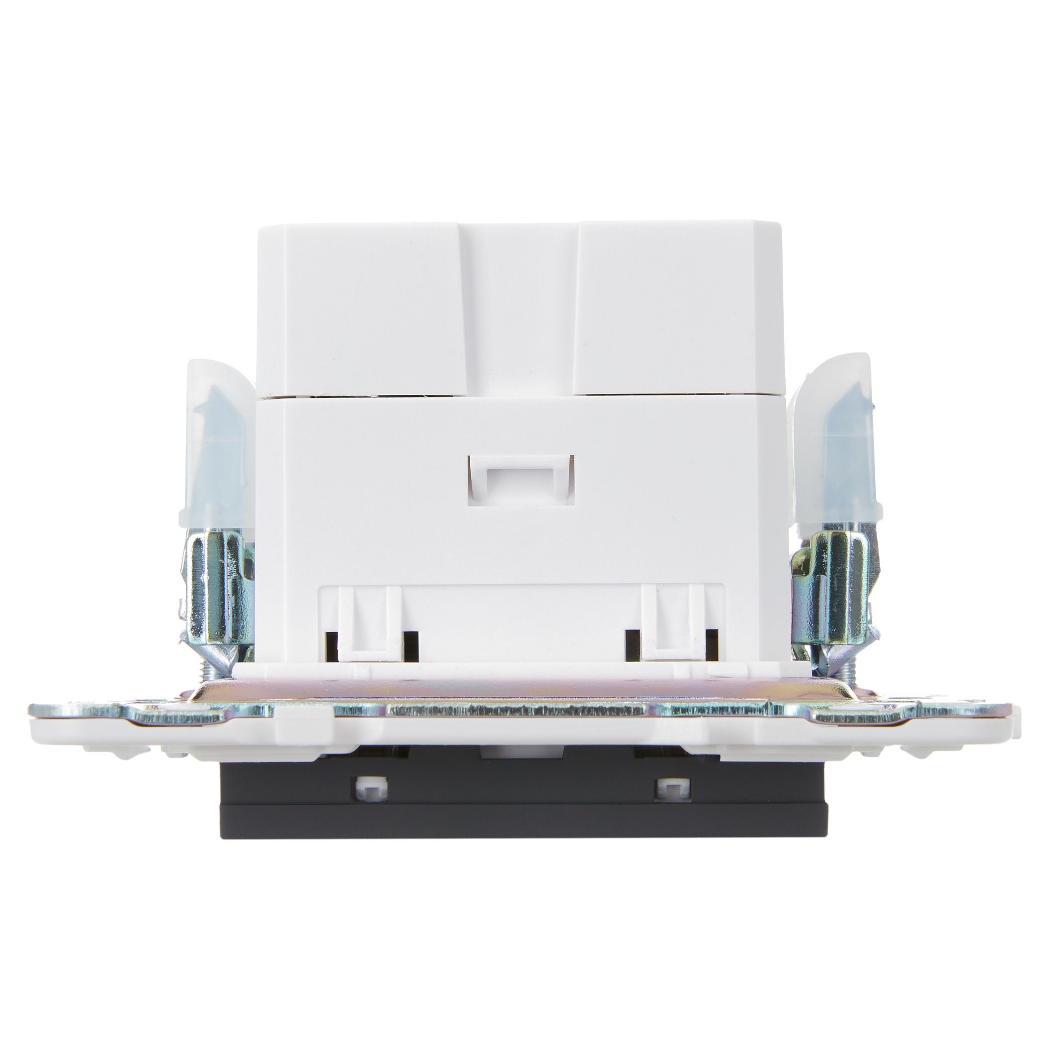             SKANDY USB A+А розеткасы 3,1А SK-R15G графит IEK    