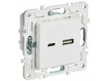             SKANDY USB A+C розеткасы 3,1А SK-R14W арктикалық ақ IEK    
