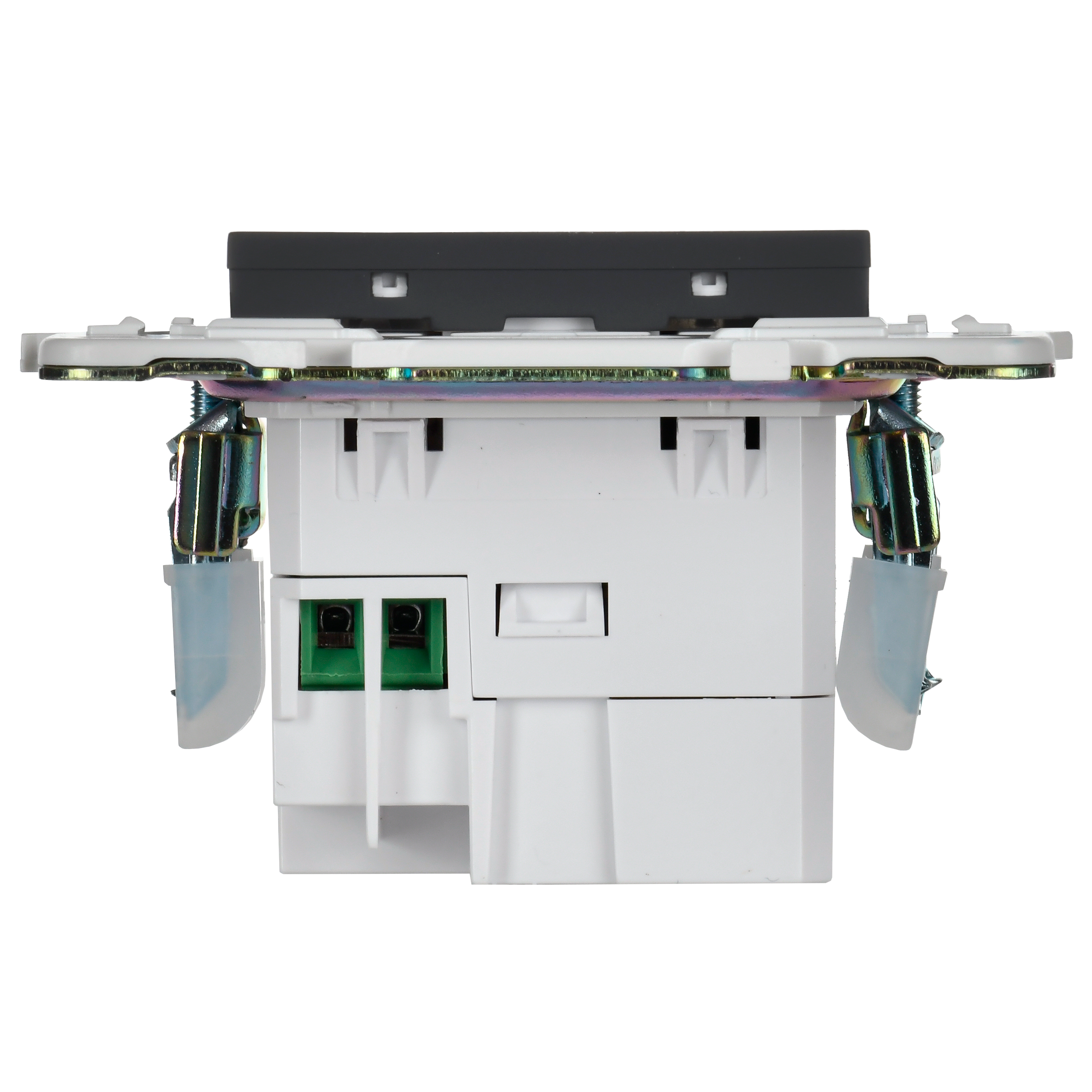             SKANDY USB A+C розеткасы 18Вт SK-R13G графит IEK    