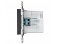             SKANDY USB A+C розеткасы 18Вт SK-R13G графит IEK    