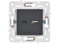             SKANDY USB A+C розеткасы 18Вт SK-R13G графит IEK    