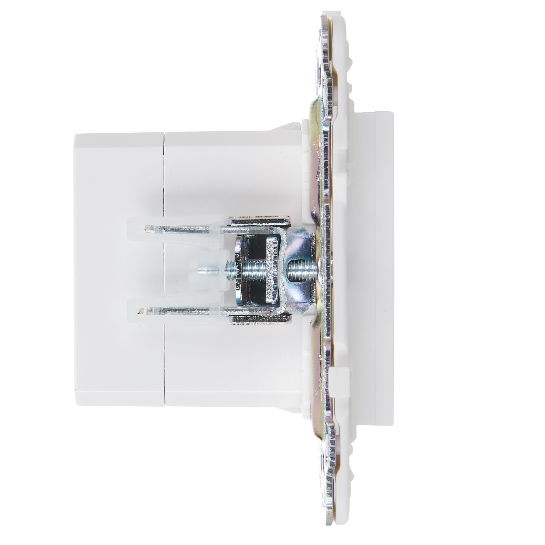             SKANDY USB A+А розеткасы 3,1А SK-R15W арктикалық ақ IEK    