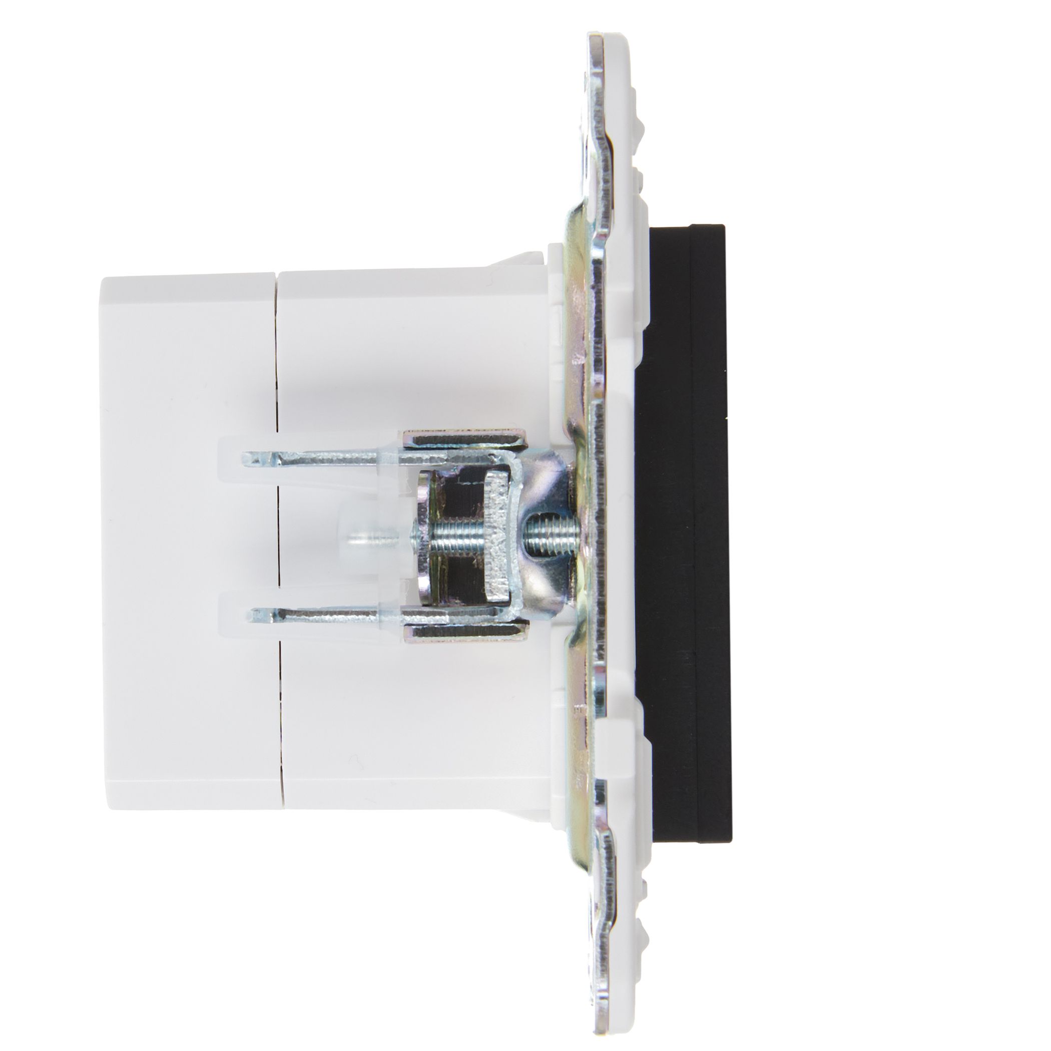             SKANDY USB A+C розеткасы 3,1А SK-R14Bl қара IEK    