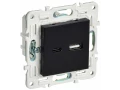             SKANDY USB A+C розеткасы 3,1А SK-R14Bl қара IEK    