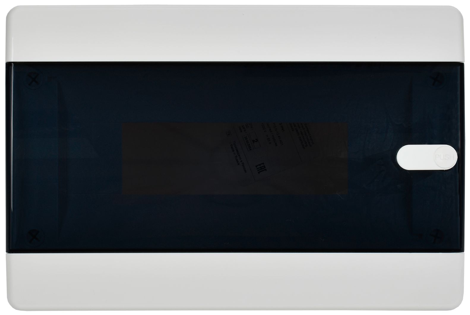             Пластиктен жасалған корпус ЩРВ-П-12 IP41 қара, селдір есік UNION Compact ИЭК    