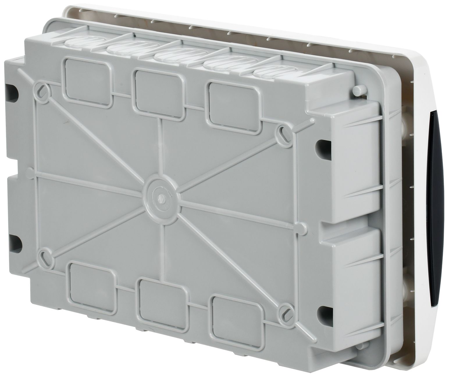             Пластиктен жасалған корпус ЩРВ-П-12 IP41 қара, селдір есік UNION Compact ИЭК    