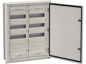 Корпус металлический ЩРв-96 (2х48) 755*625*130мм IP31 TITAN 5 серый (одна дверь) ИЭК
