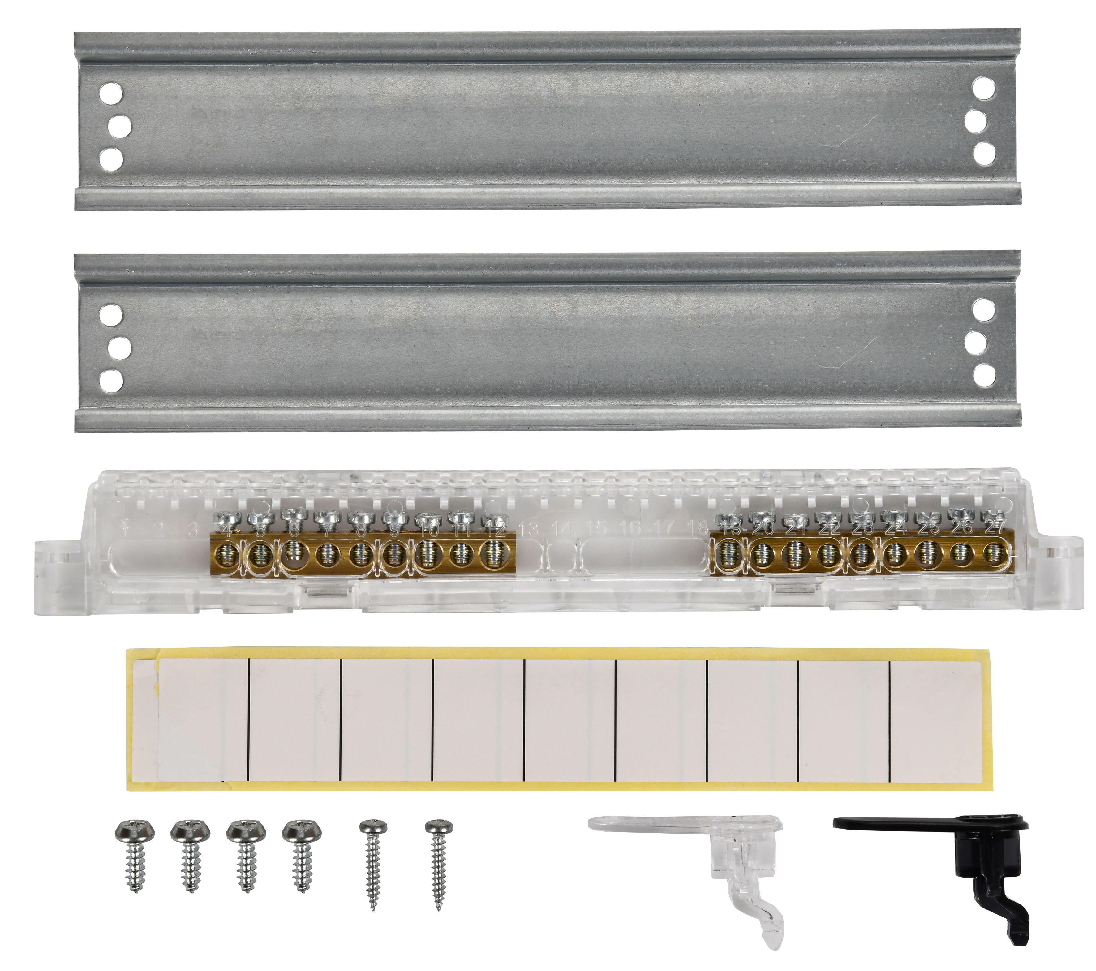             Пластиктен жасалған корпус ЩРВ-П-18 IP41 қара,  селдір есік UNION Compact ИЭК    
