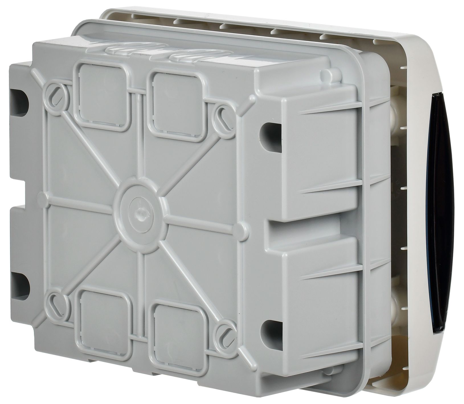             Пластиктен жасалған корпус ЩРВ-П-6 IP41 қара, селдір есік UNION Compact ИЭК    