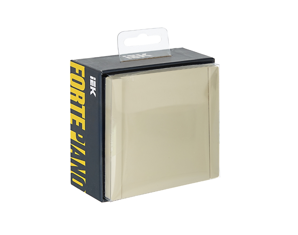             FORTE&PIANO Ажыратқыш 1 пернелі 10А FP401 ваниль ИЭК    