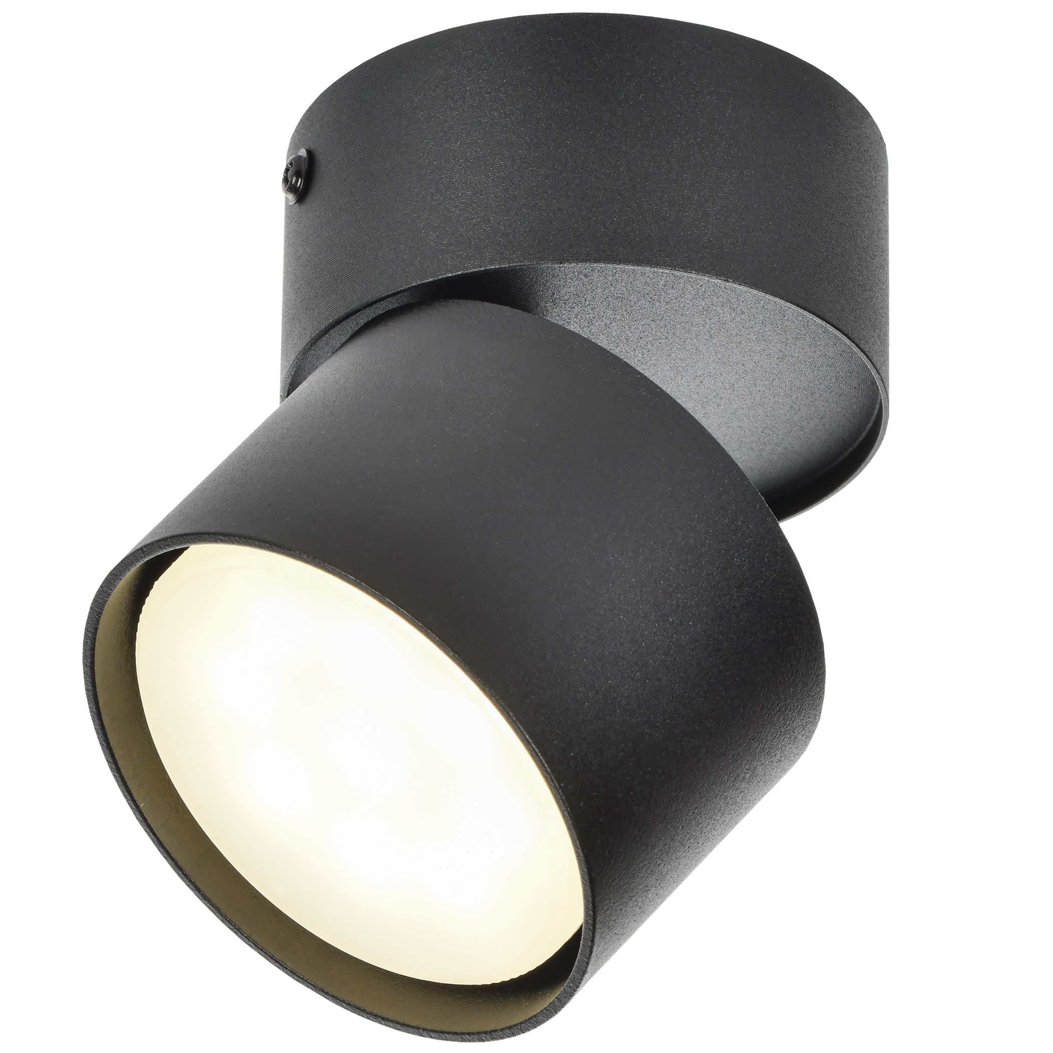             Шамшырақ 4040 шам астына арналған қабырғалы-төбелік GX53 қара  LIGHTING ИЭК    