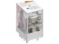             Интерфейс релесі ORM-1 2C 220В айнымалы ток LED және ONI сынақ түймесі    