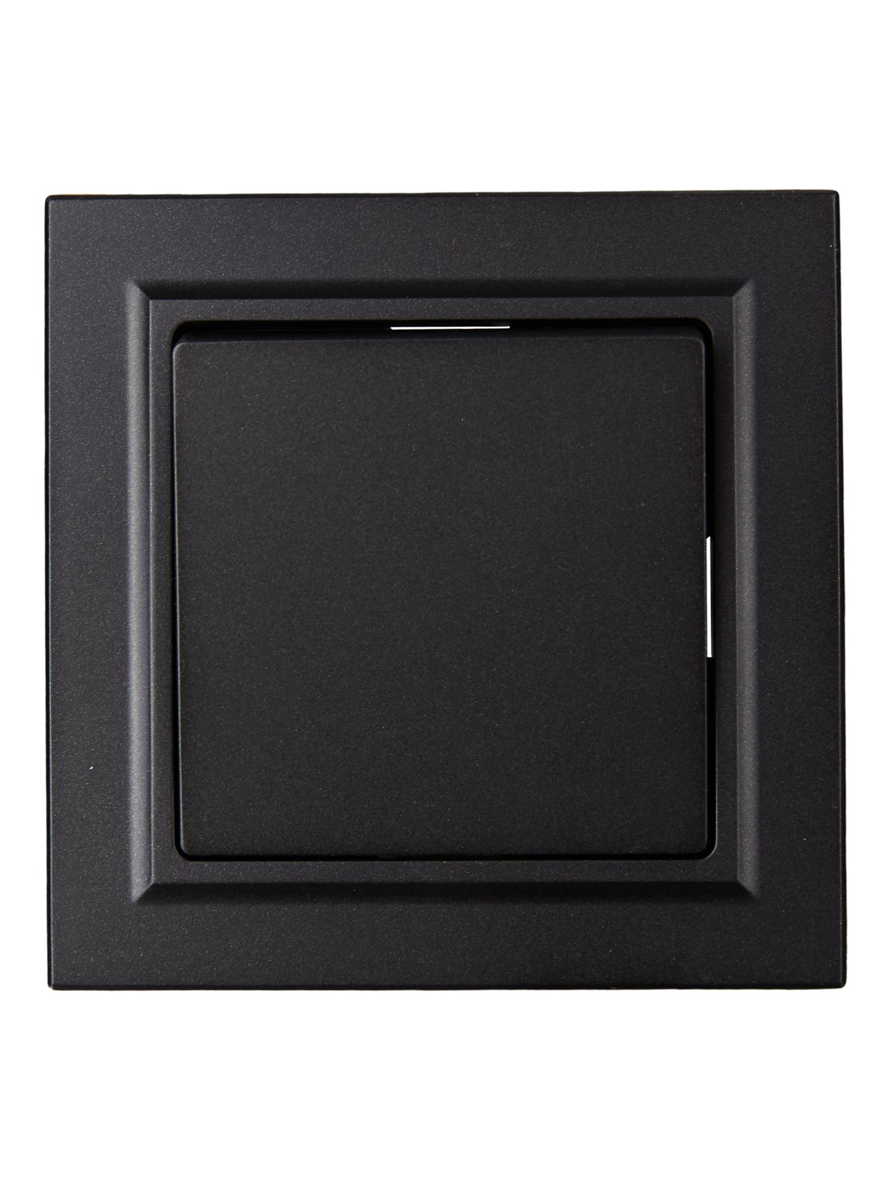             BRITE Ажыратқыш, бір пернелі 10А жиынтықта ВС10-1-0-БрЧ қара ИЭК    