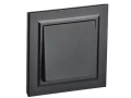             BRITE Ажыратқыш, бір пернелі 10А жиынтықта ВС10-1-0-БрЧ қара ИЭК    