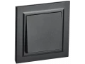             BRITE Ажыратқыш, бір пернелі 10А жиынтықта ВС10-1-0-БрЧ қара ИЭК    