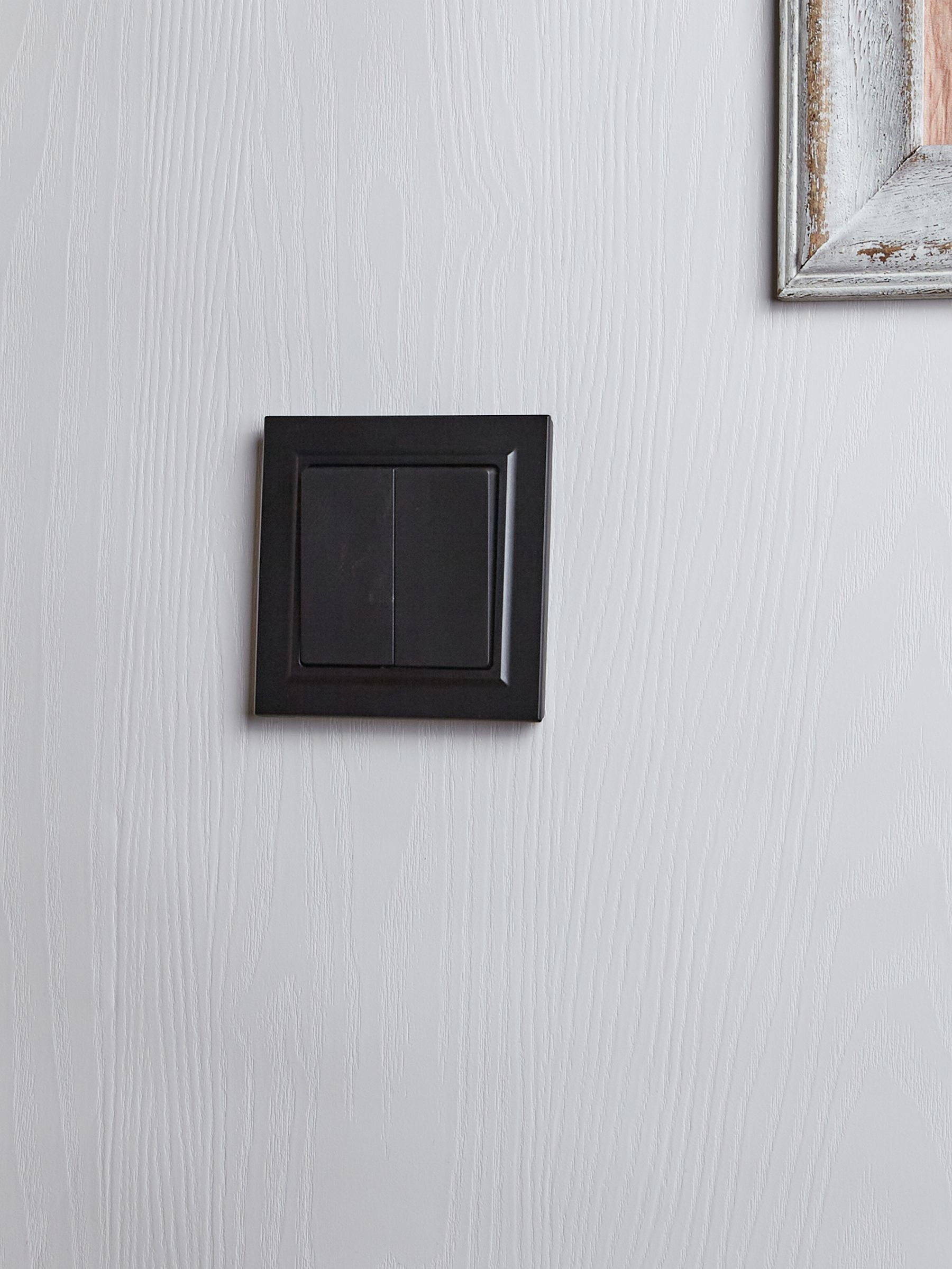             BRITE Ажыратқыш, екі пернелі 10А жиынтықта ВСР10-2-0-БрЧ қара ИЭК    