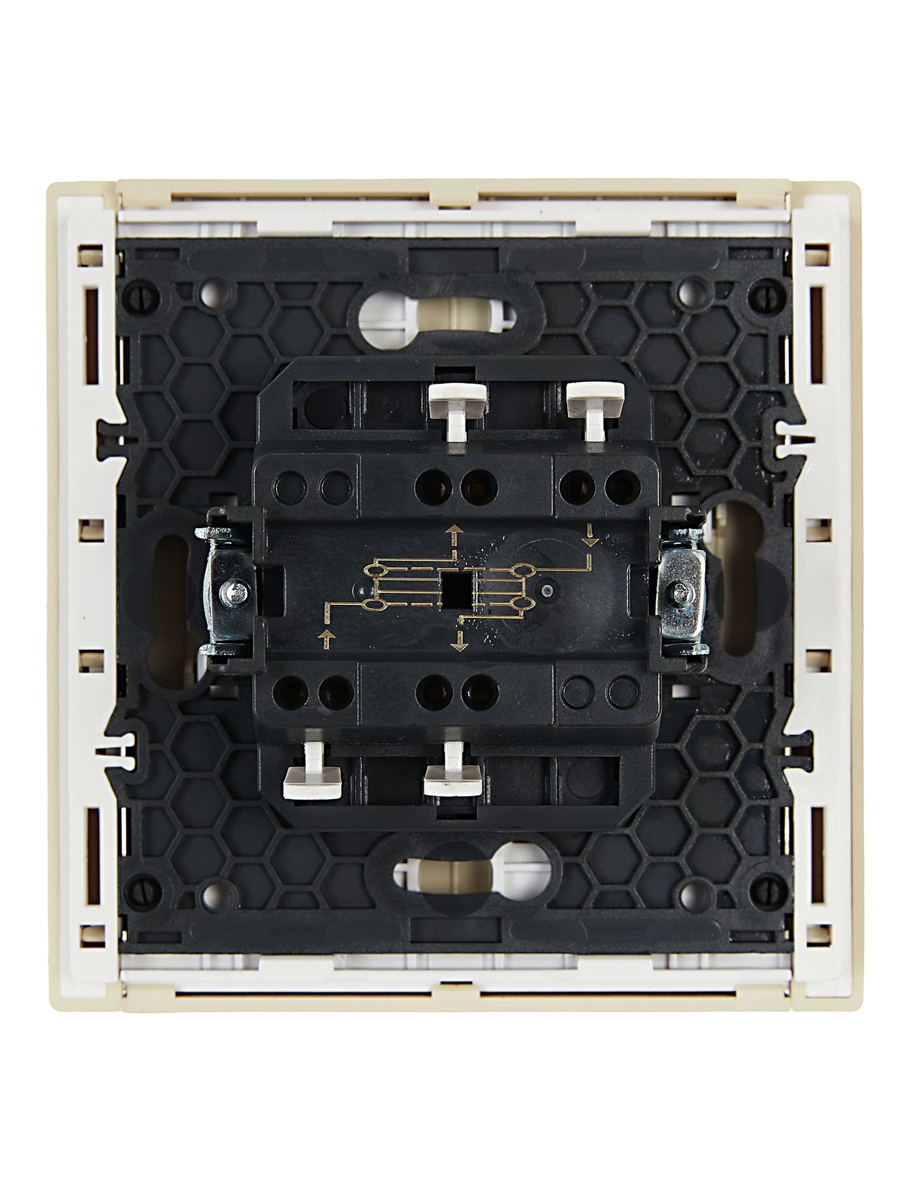             FORTE&PIANO Ажыратқыш 1 пернелі, айқара 10А FP412 ваниль ИЭК    