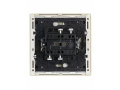             FORTE&PIANO Ажыратқыш 1 пернелі, айқара 10А FP412 ваниль ИЭК    
