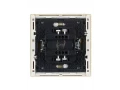             FORTE&PIANO Ажыратқыш 1 пернелі, өтпелі 10А FP403 ваниль ИЭК    