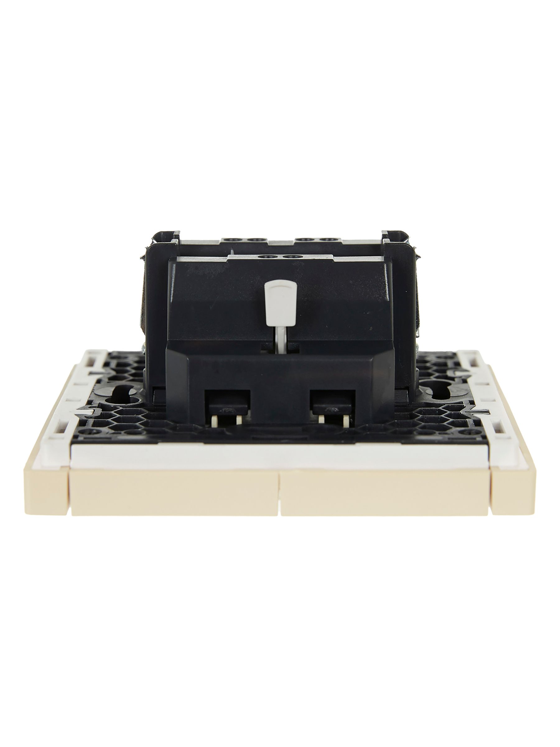             FORTE&PIANO Ажыратқыш 2 пернелі 10А FP405 ваниль ИЭК    