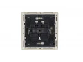             FORTE&PIANO Ажыратқыш 2 пернелі 10А FP405 ваниль ИЭК    