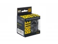             BRITE Розетка 1 орынды қорғаныс перделері бар, жерге тұйықталған 16АUSB A+A мен 5B 2,1A  РЮш10-1-БрЧ қара ИЭК    