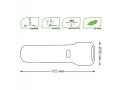             Қол шам Gauss модель GFL202 1W 50lm Li-ion 1200mAh LED 1/10/180    