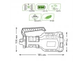             Қол шам Gauss модель GFL209 10W 250lm Li-ion 1200mAh LED 1/10/60    
