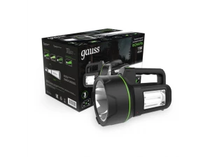 Фонарь прожекторный Gauss модель GFL602 11W 400lm Li-ion 4800mAh LED 1/10/30