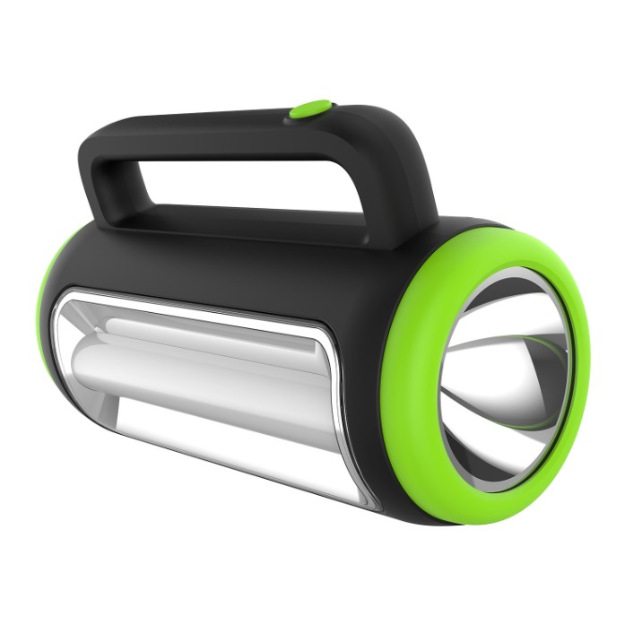             Профекторлы қол шам Gauss модель GFL603 8W 500lm lead acid 1500mAh түсін өзгертетін LED 1/10/20    