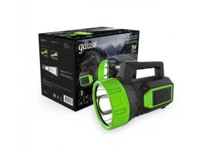 Фонарь прожекторный Gauss модель GFL604 3W 150lm lead acid 900mAh LED 1/10/40
