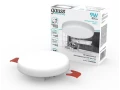             Кіріктірілетін шамшырақ Gauss Elementary Adjustable Frameless модель FL шеңбер 9W 800lm 4000K Ø85mm    
