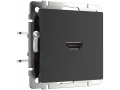             Розетка HDMI /W1186008 (күңгірт қара)    