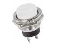             Ажыратқыш-перне , металл 250V 2А (2с) OFF-(ON) Ø16.2 ақ (RWD-306) REXANT, 36-3355    