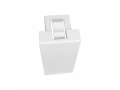             Бітеуіш 45x22.5mm 1 порт, ақ Shelbi SS-245-W    