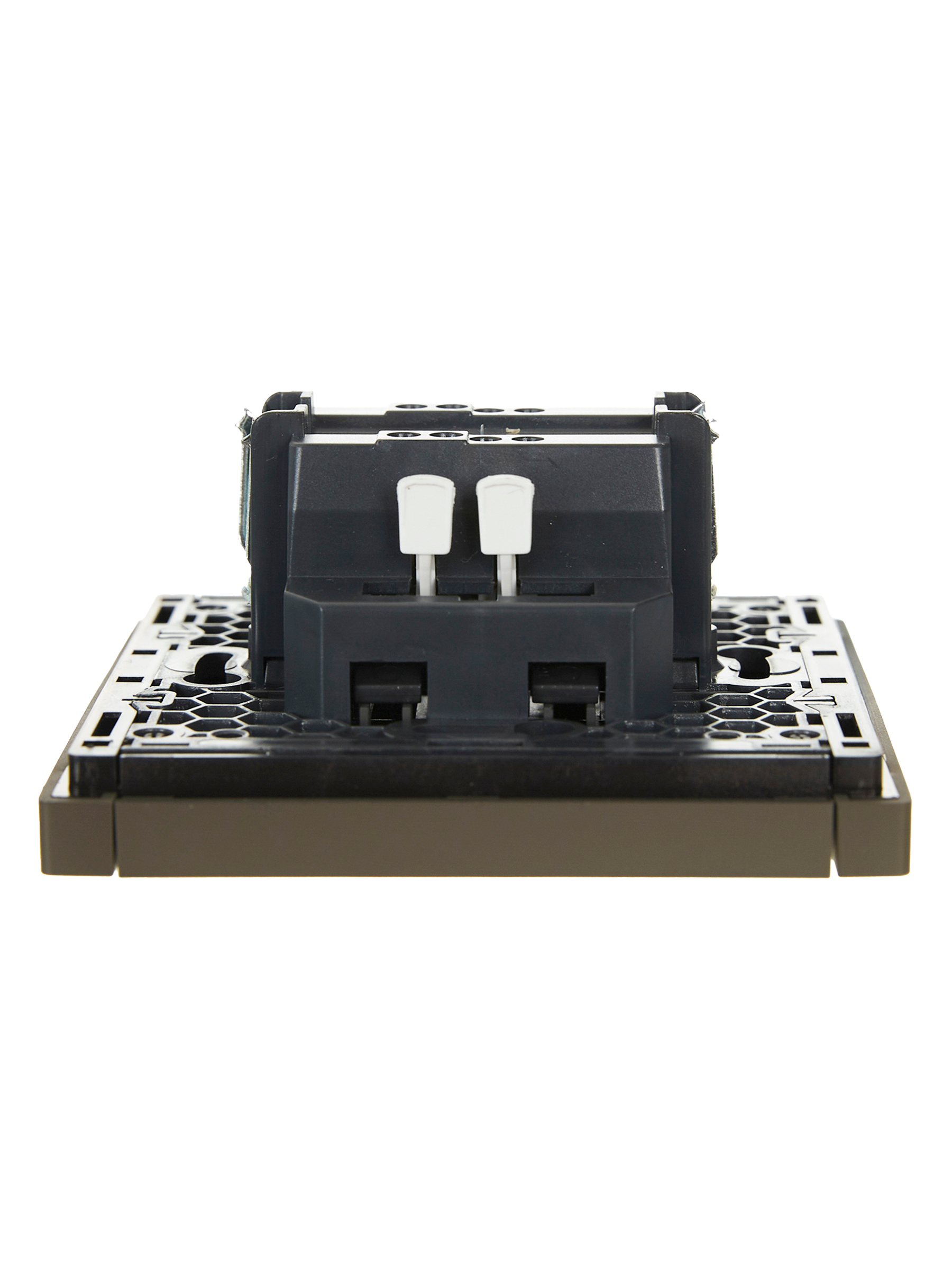             FORTE&PIANO Ажыратқыш 1 пернелі, өтпелі 10А FP303 сұр ИЭК    