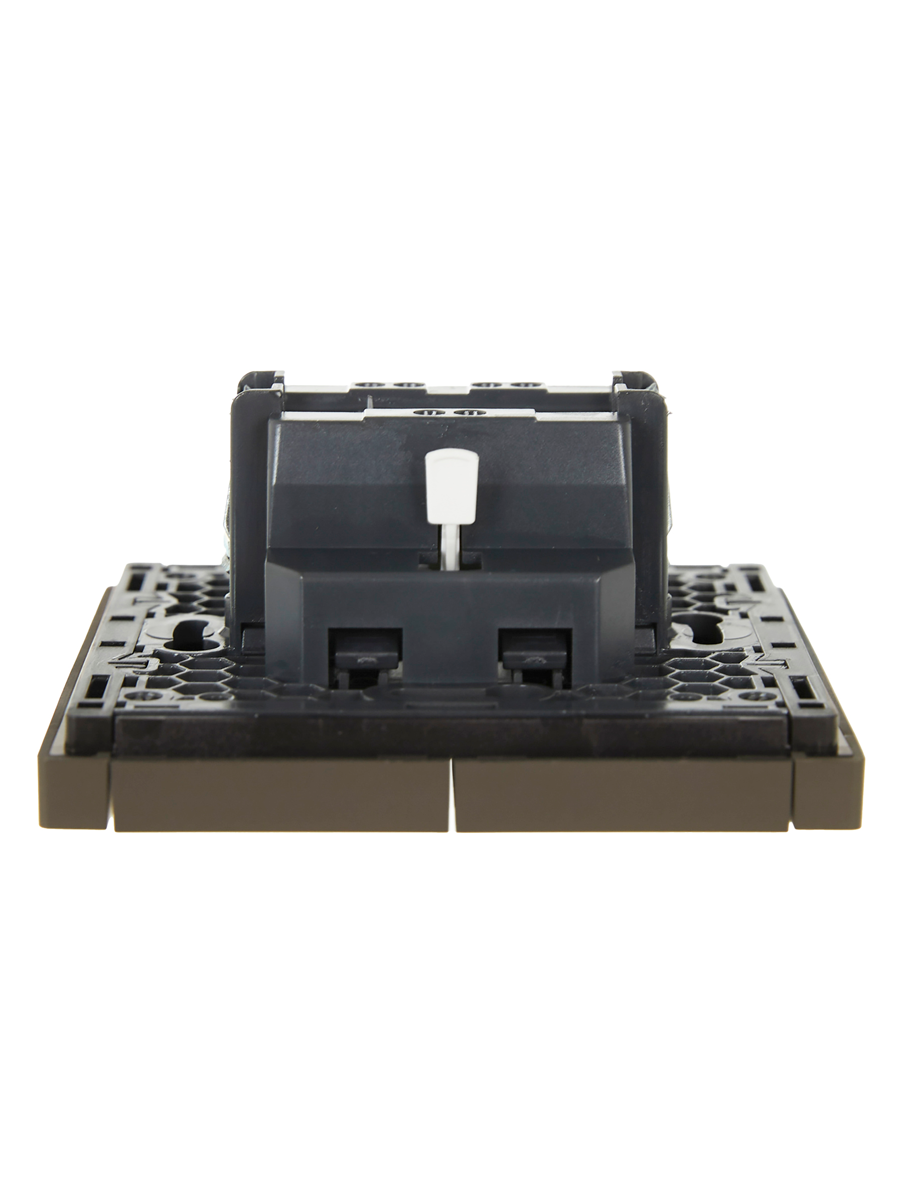             FORTE&PIANO Ажыратқыш 2 пернелі 10А FP305 сұр ИЭК    