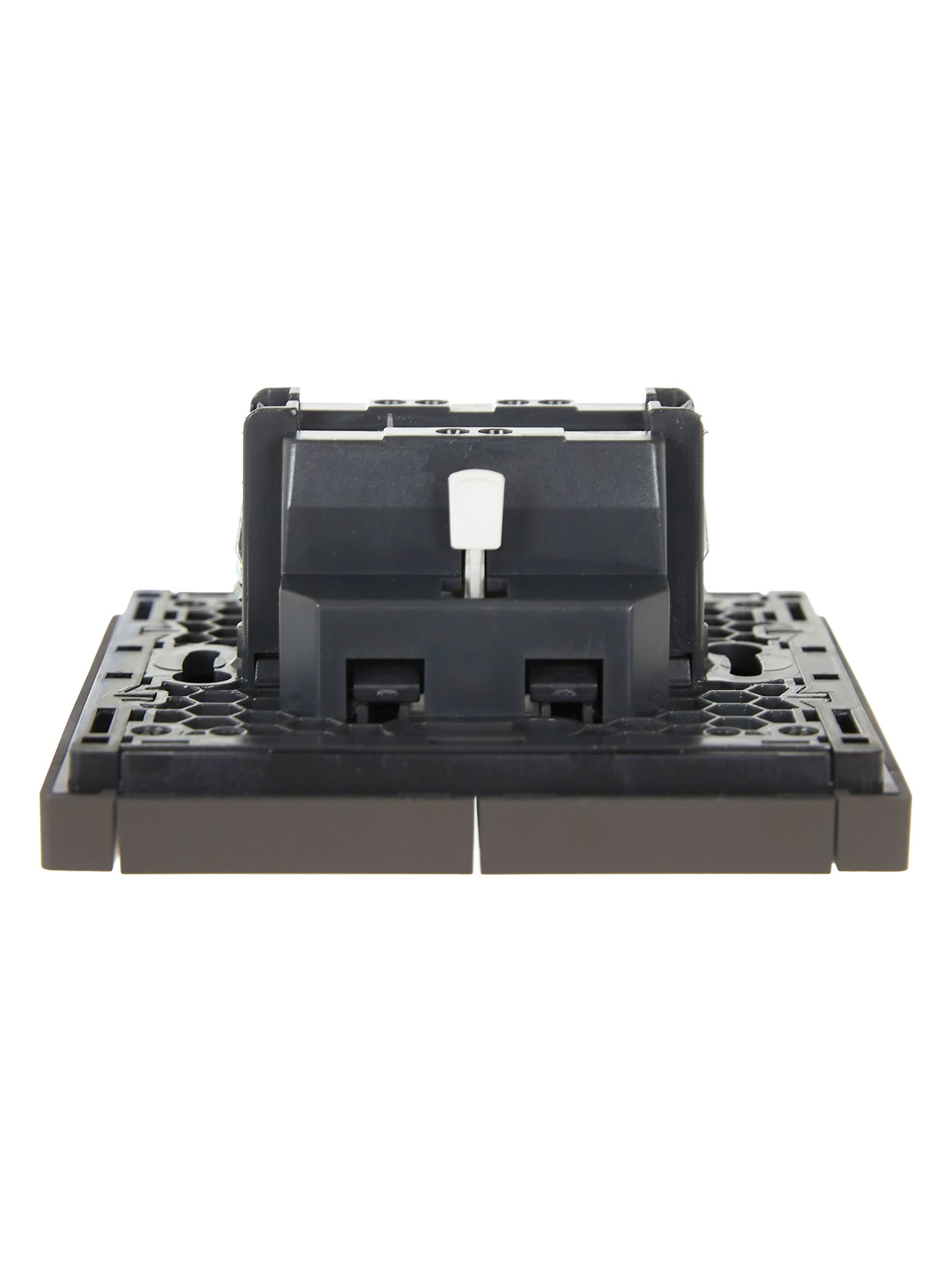             FORTE&PIANO Ажыратқыш 2 пернелі 10А FP305 сұр ИЭК    