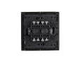             FORTE&PIANO Ажыратқыш 2 пернелі, өтпелі 10А FP307 сұр ИЭК    