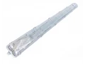             Шамшырақ, ылғалдан қорғанысы бар Gauss СПП-Т8-G13 LITE 1275*110*60мм IP65 жарықдиодты шамдарға арналған 2х1200мм    