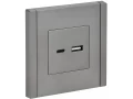             FORTE&PIANO Розетка USB A+C 3,1А FP550 тот баспайтын болат IEK    