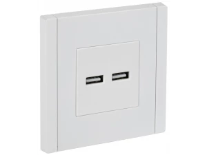 FORTE&PIANO Розетка USB A+A 3,1А FP249 белый IEK