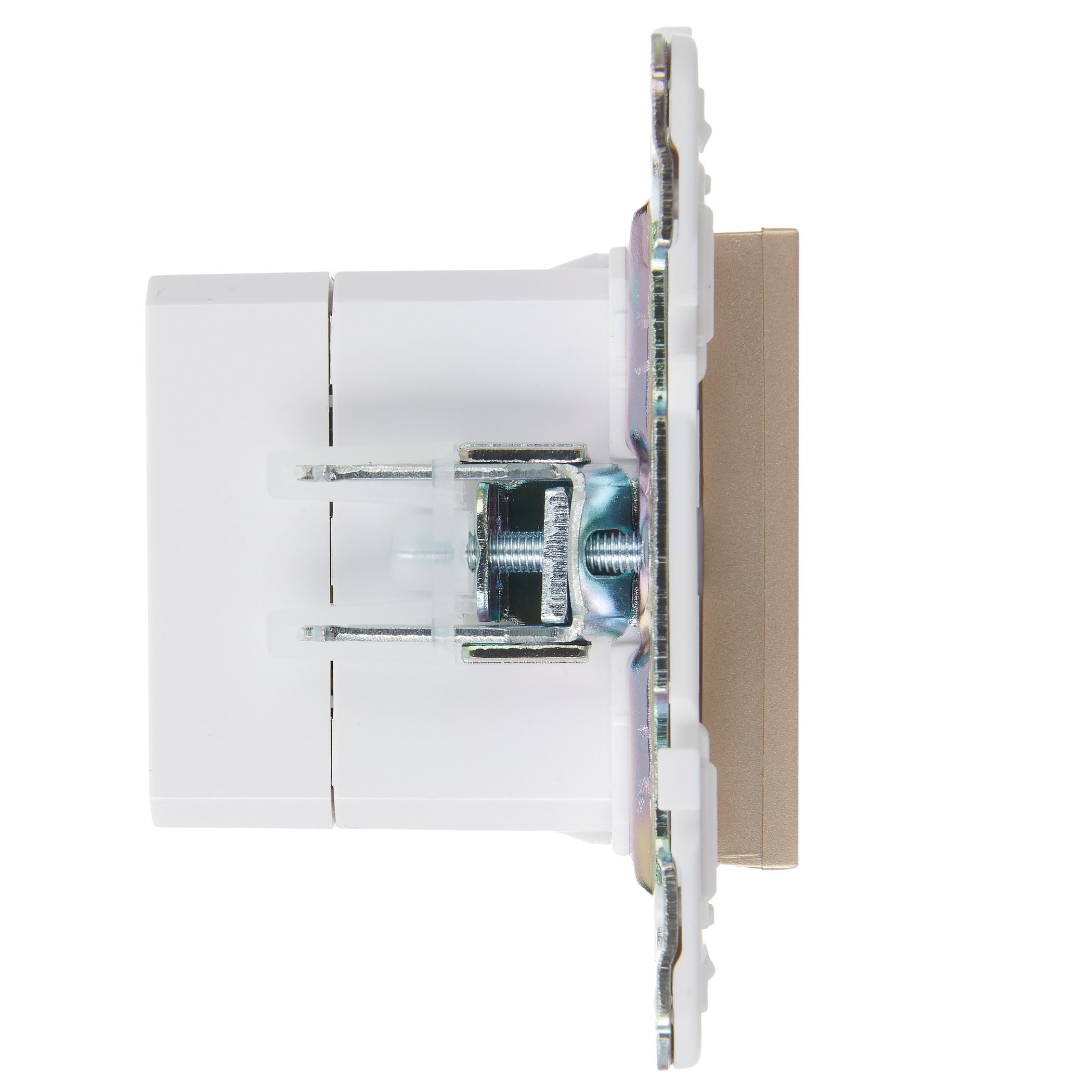             SKANDY Розетка USB A+C 3,1А SK-R14Sa құм IEK    