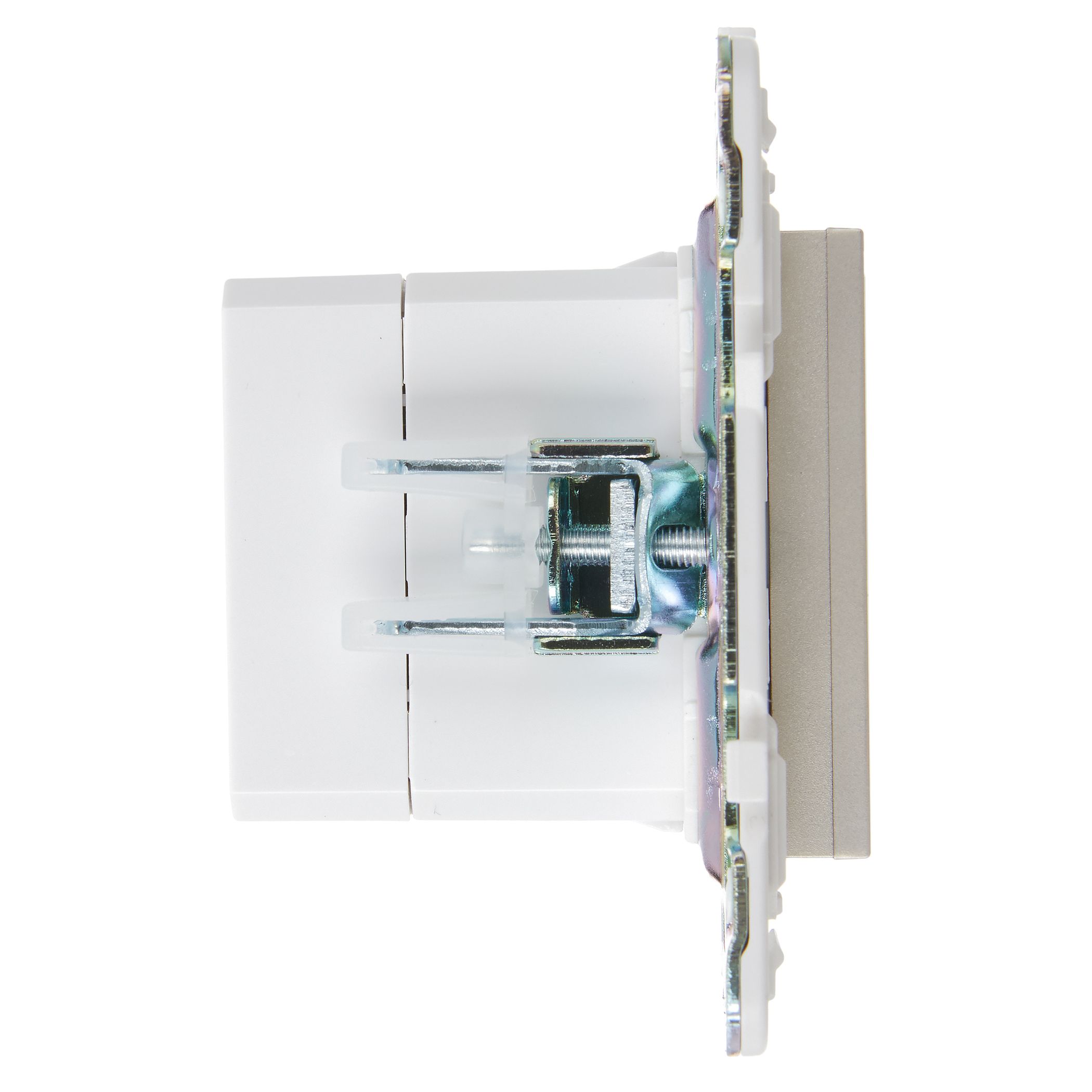             SKANDY Розетка USB A+A 3,1А SK-R15Sh шампан IEK    